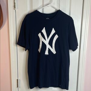 New York Yankees Navy T-Shirt with White Logo